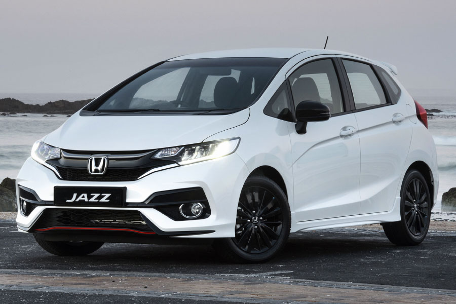 Honda Fit Hybrid White